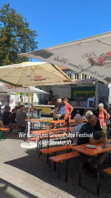 Wer es findet, darf es behalten!! 💚
#greenpulsefestival